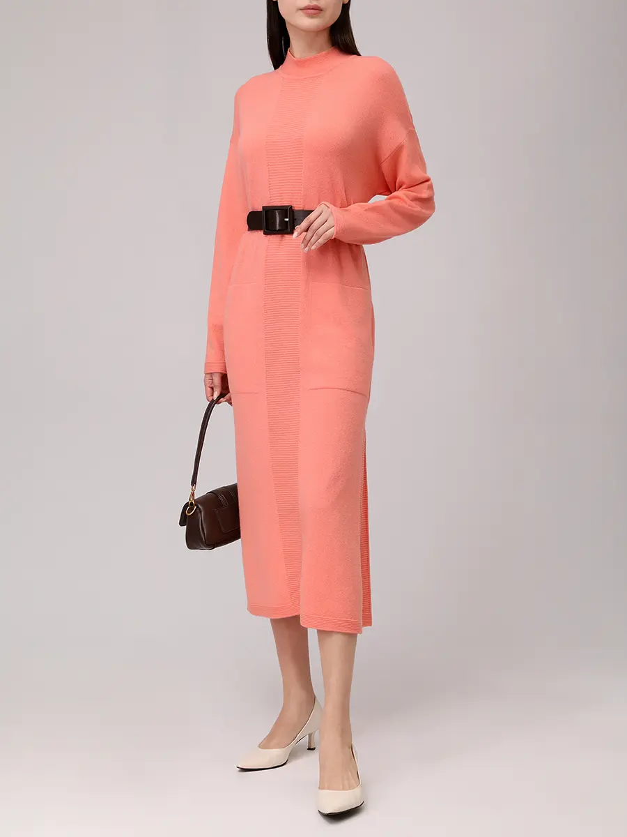 Платье шерстяное