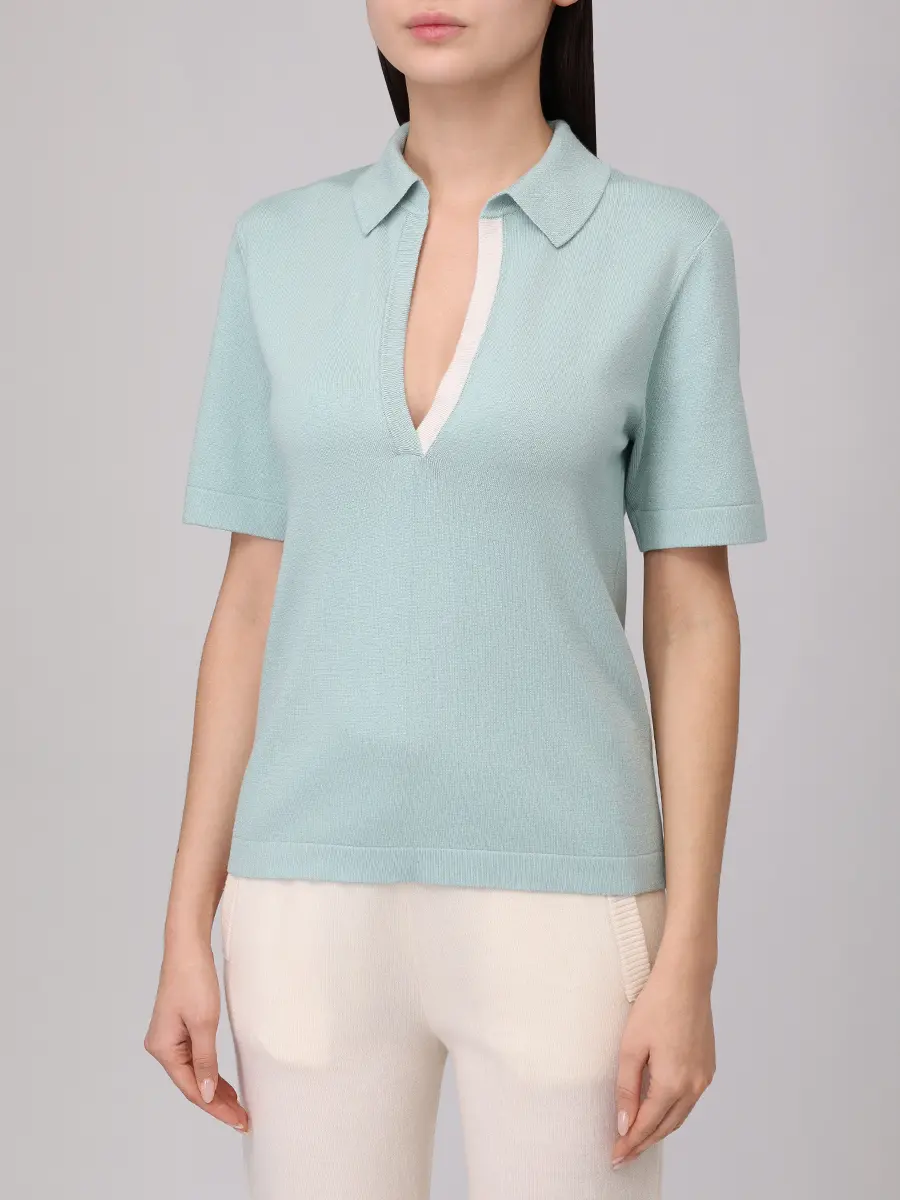 Поло шелковое