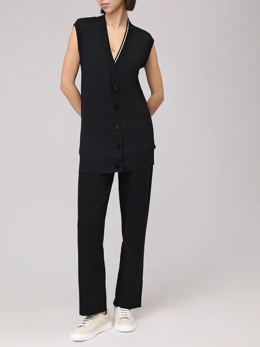 Жилет шелковый