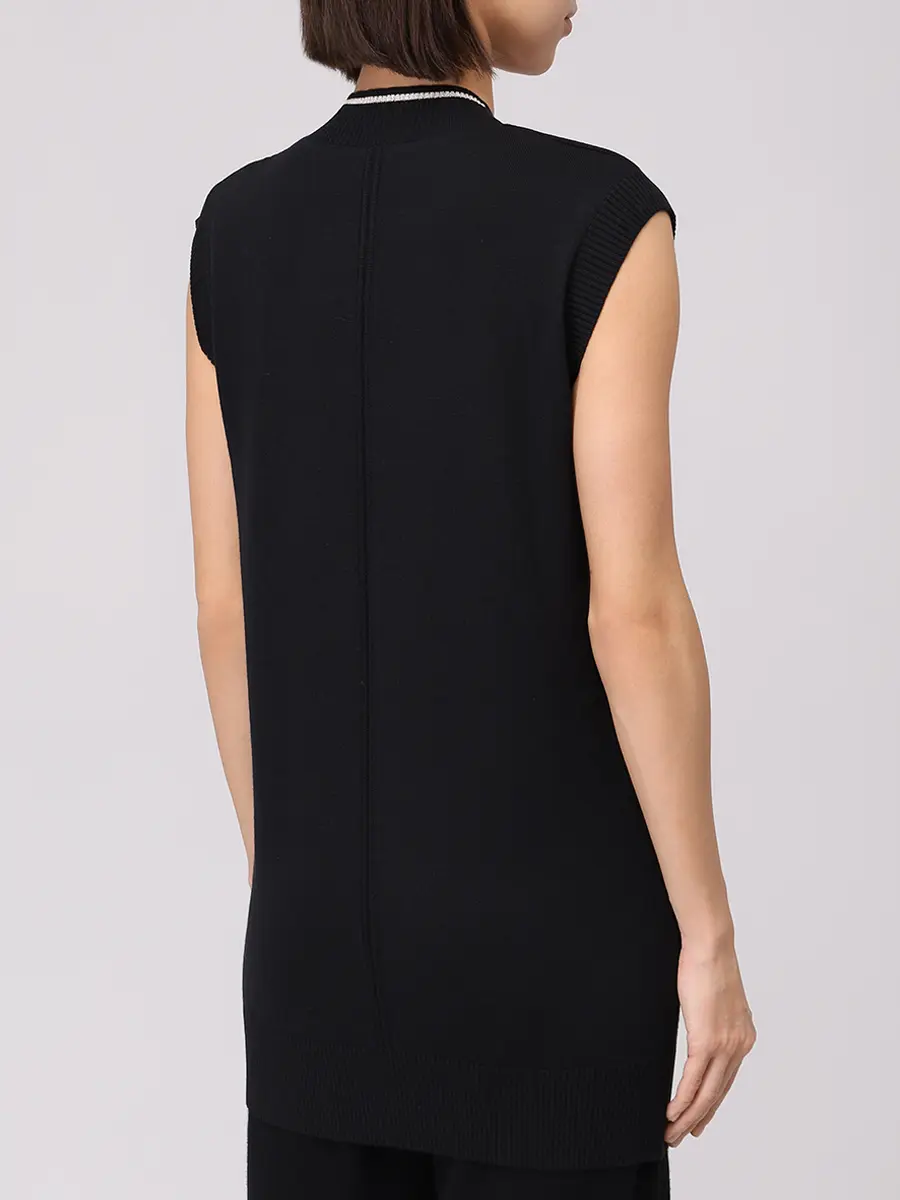 Жилет шелковый