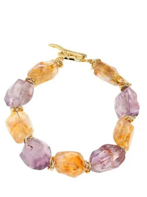 Браслет из аметрина и цитрина JEWELLERY BAR