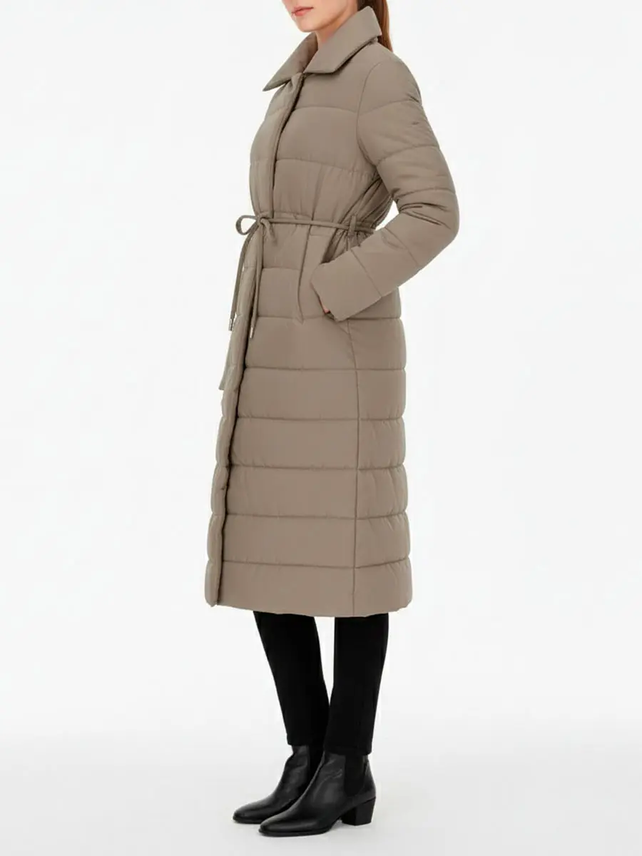 Пуховик стеганый