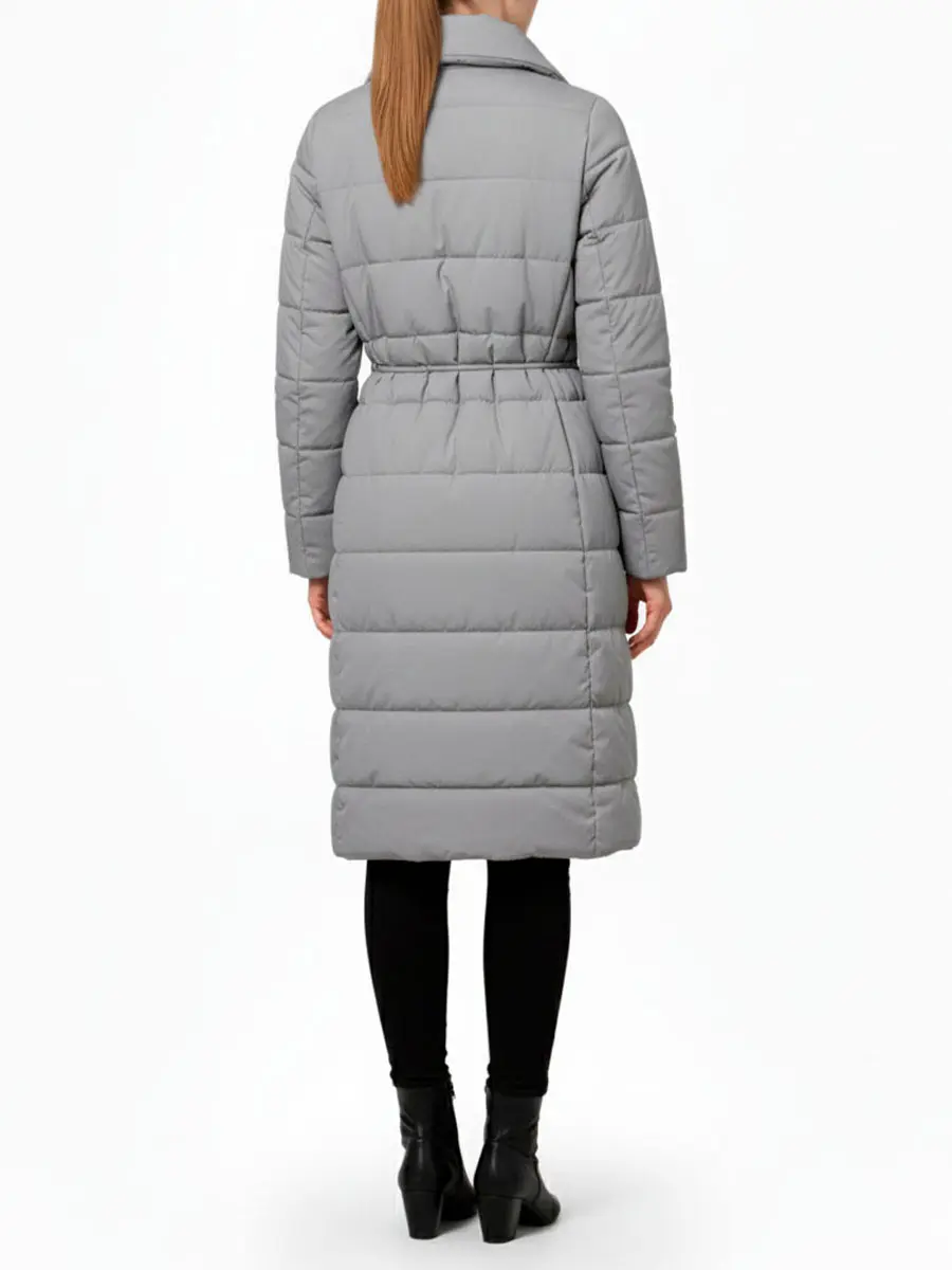 Пуховик стеганый