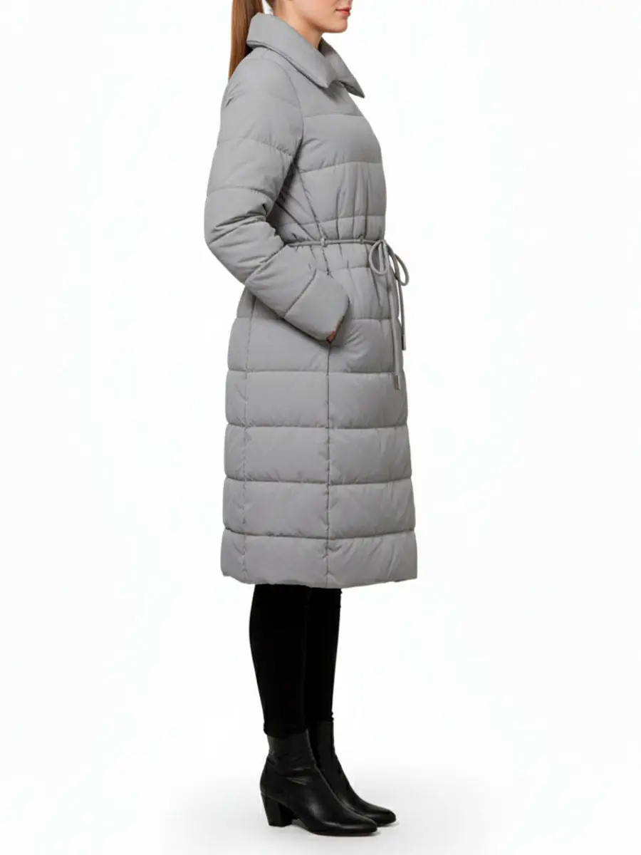 Пуховик стеганый