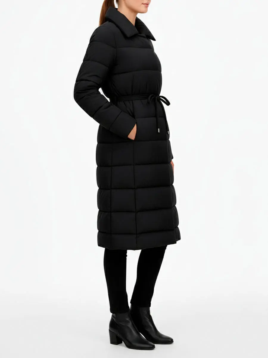 Пуховик стеганый