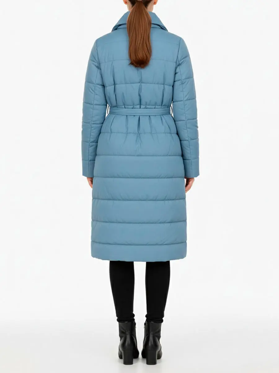 Пуховик стеганый