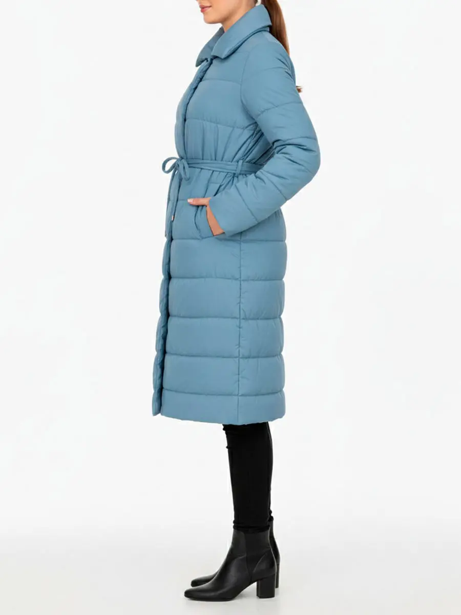 Пуховик стеганый