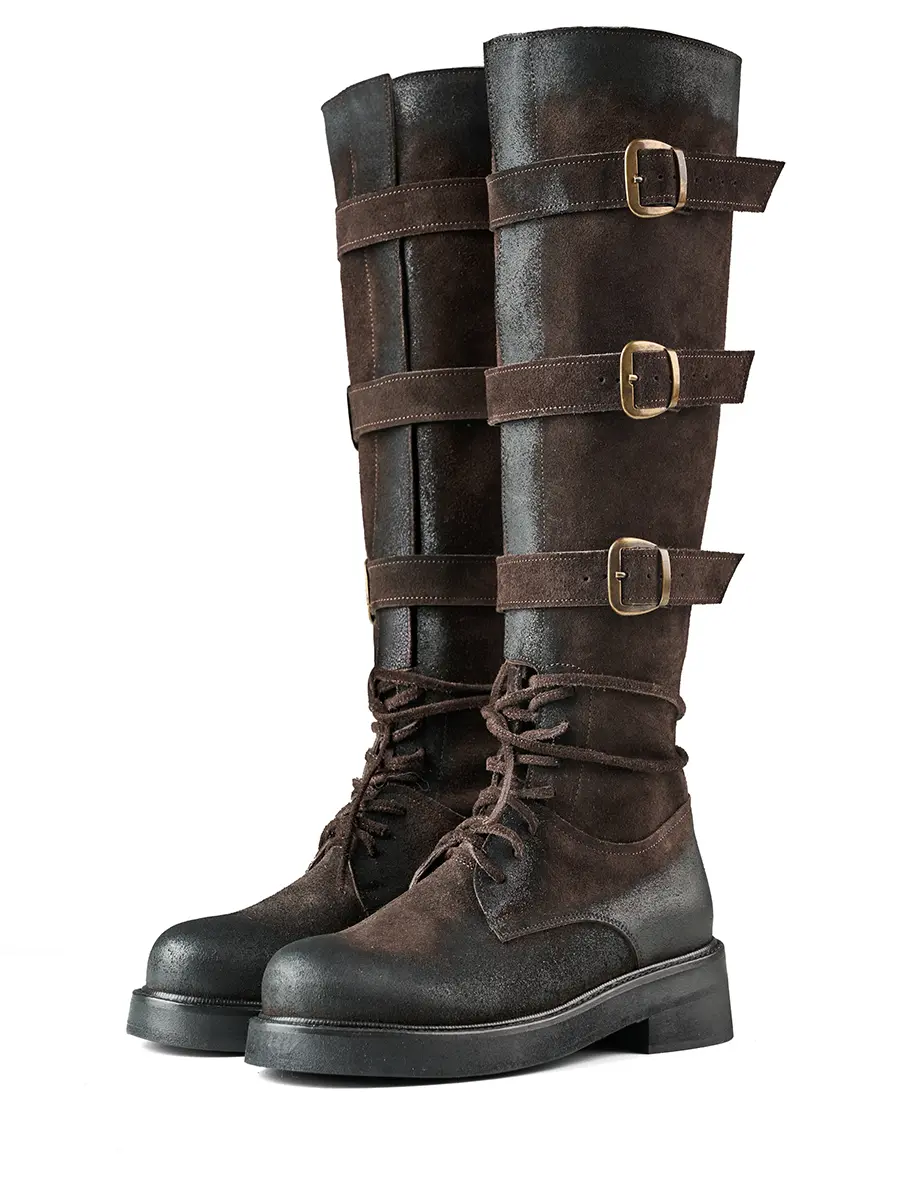 Сапоги Shoreline Rust замшевые