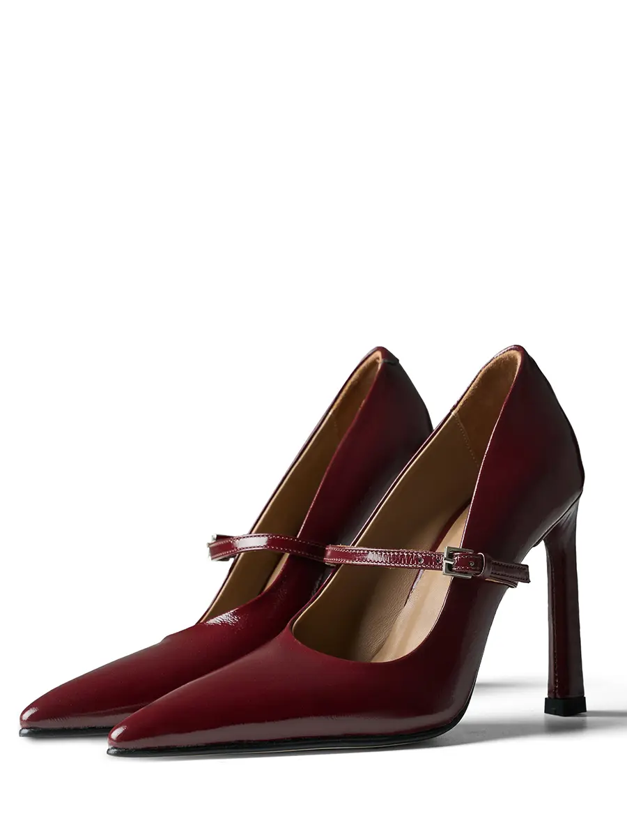 Туфли Bordo Aria кожаные