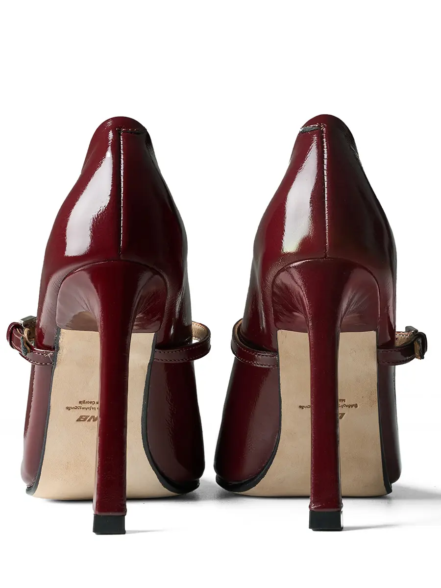 Туфли Bordo Aria кожаные