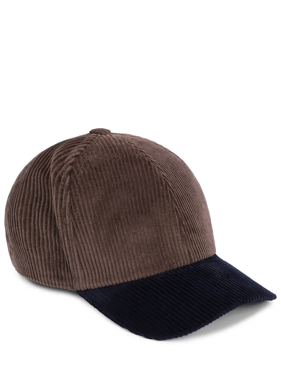 Бейсболка вельветовая