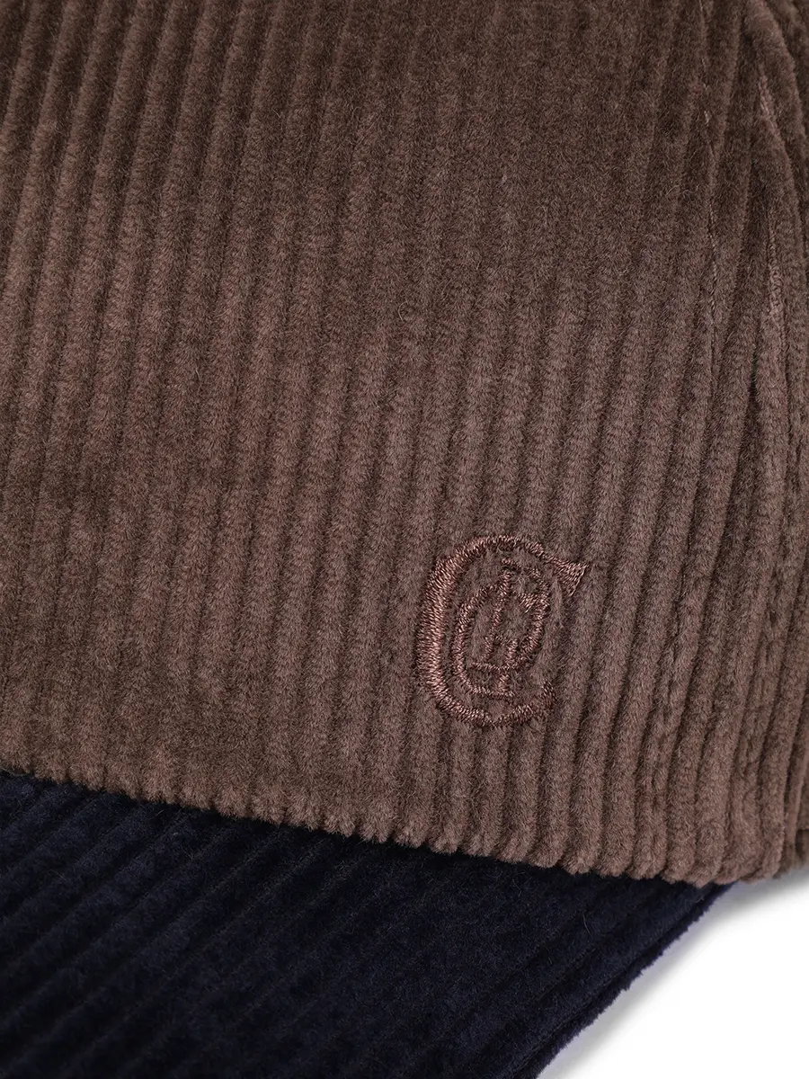 Бейсболка вельветовая