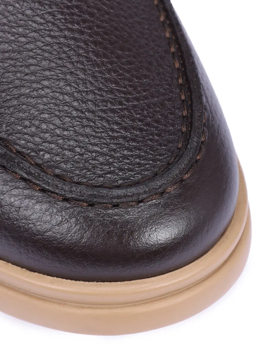 Ботинки кожаные