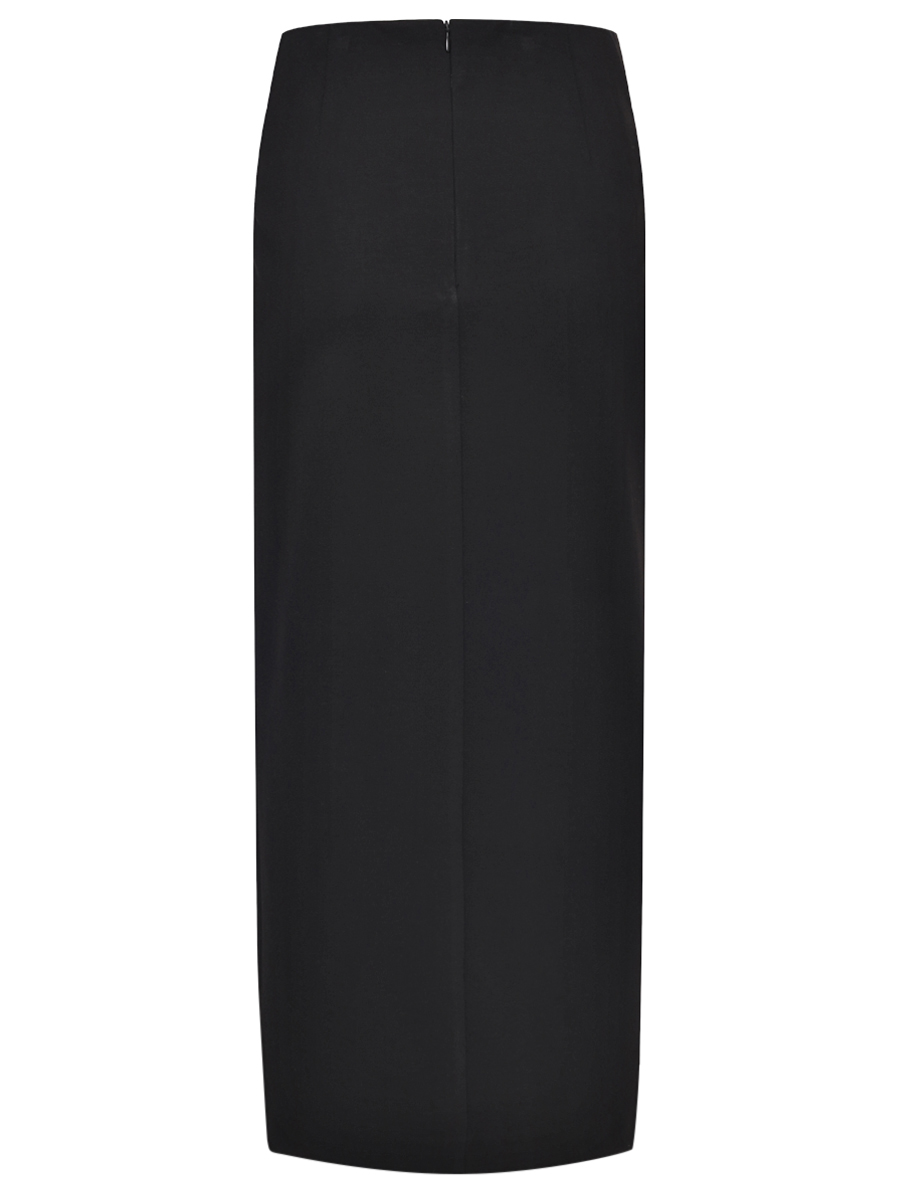 Юбка однотонная