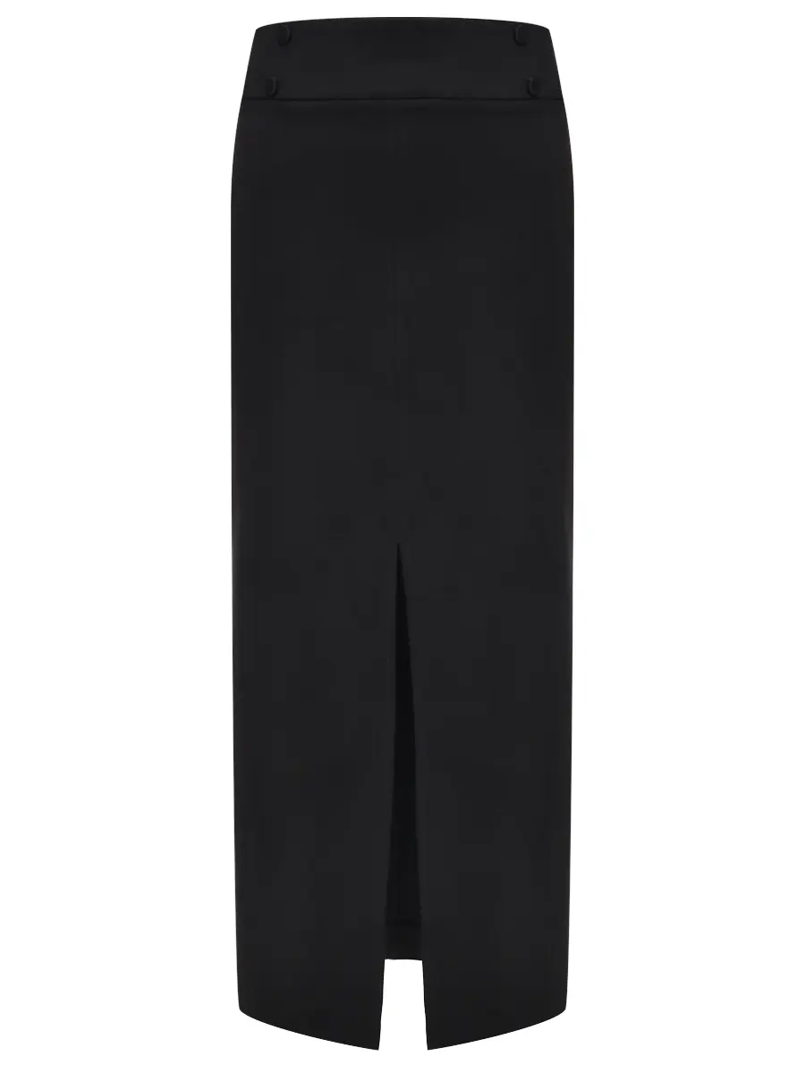 Юбка однотонная