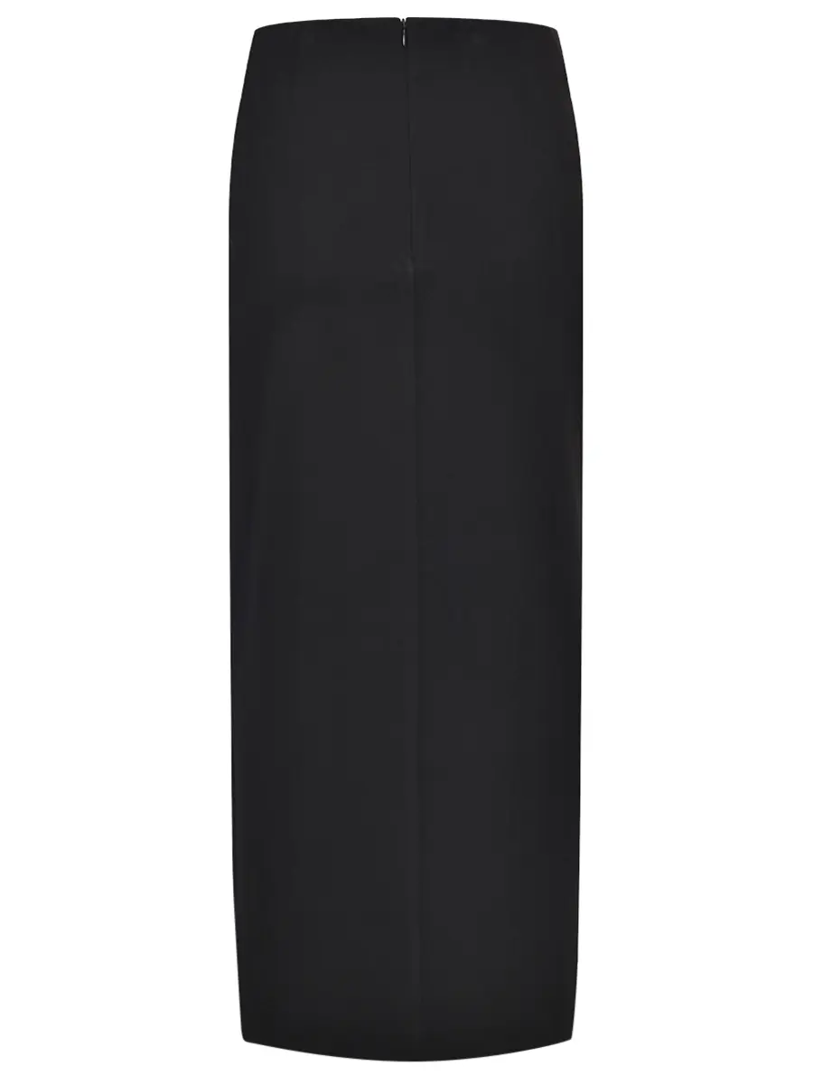 Юбка однотонная