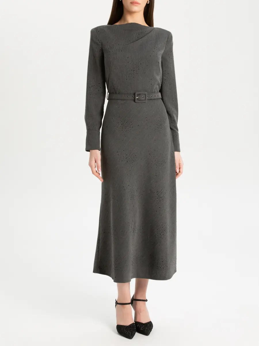 Платье с пайетками