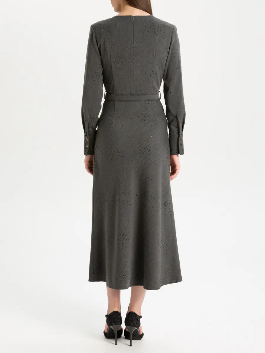 Платье с пайетками