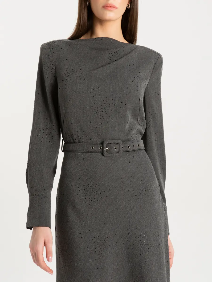 Платье с пайетками