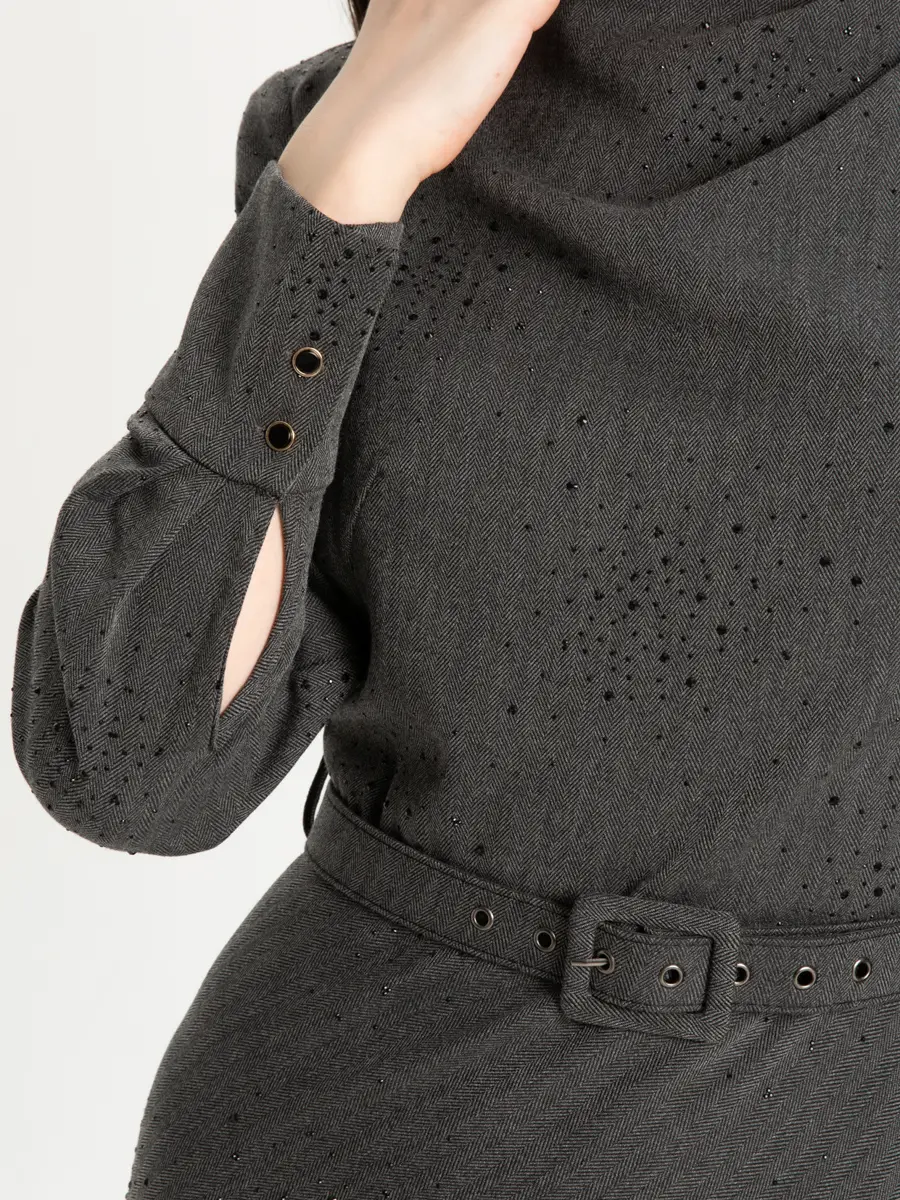 Платье с пайетками