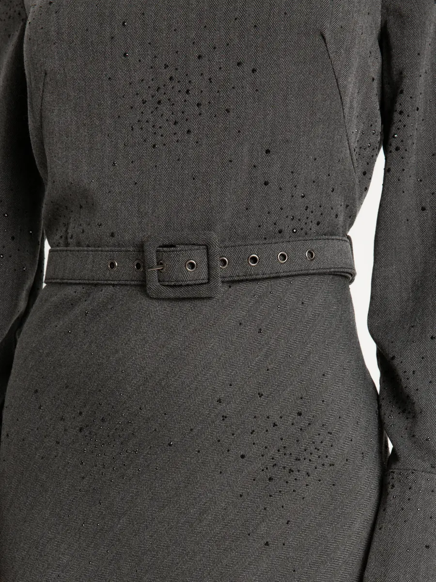 Платье с пайетками