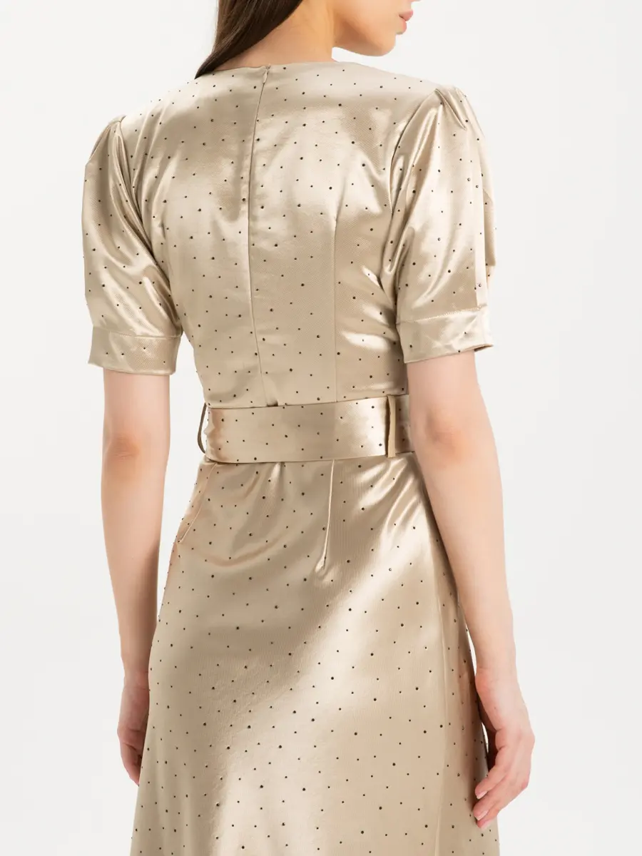 Платье однотонное