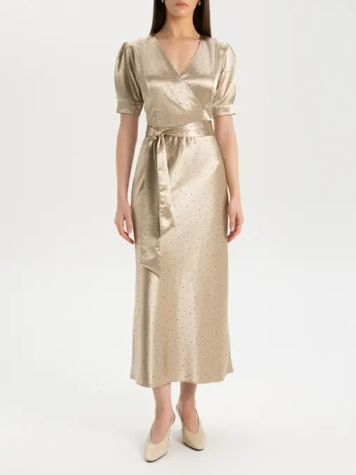 Платье однотонное EMILIA DELL'ORO