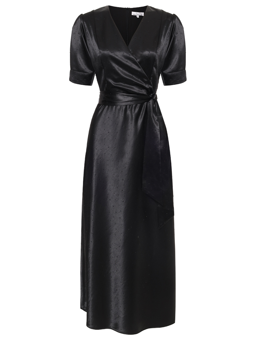 Платье однотонное