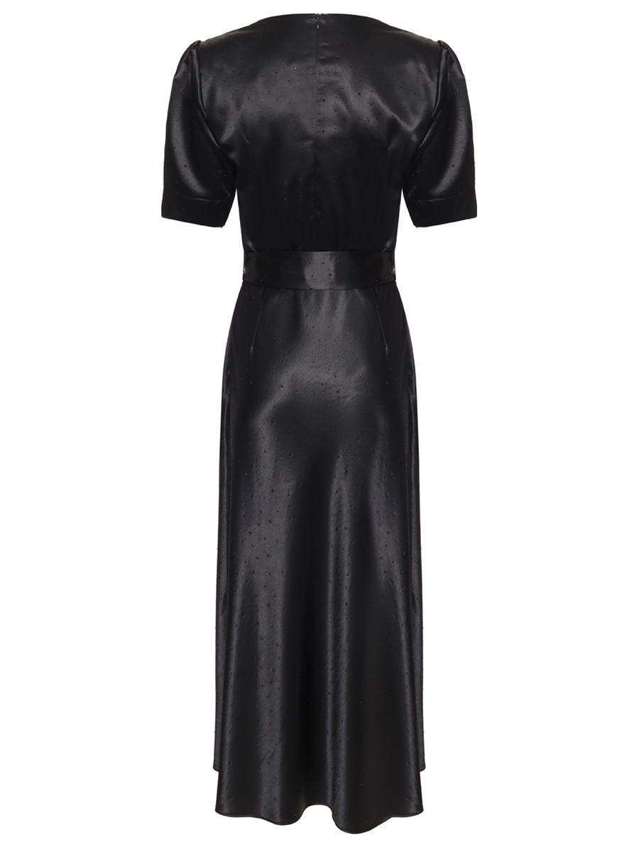 Платье однотонное