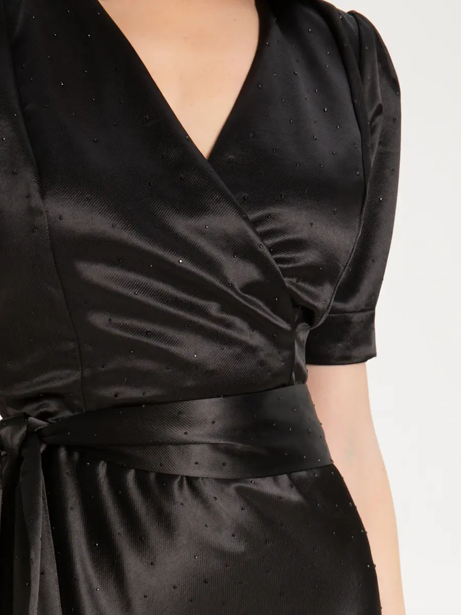 Платье однотонное