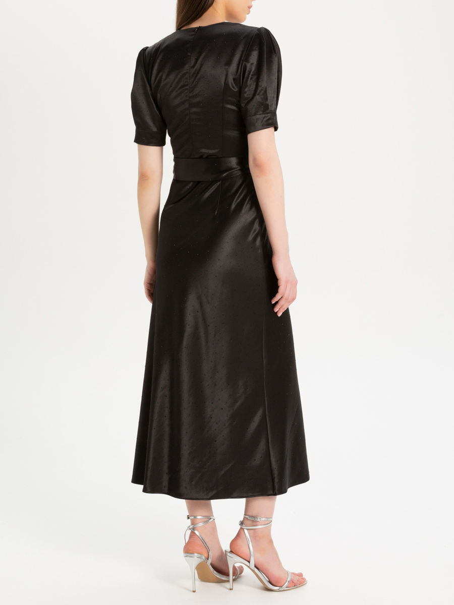 Платье однотонное