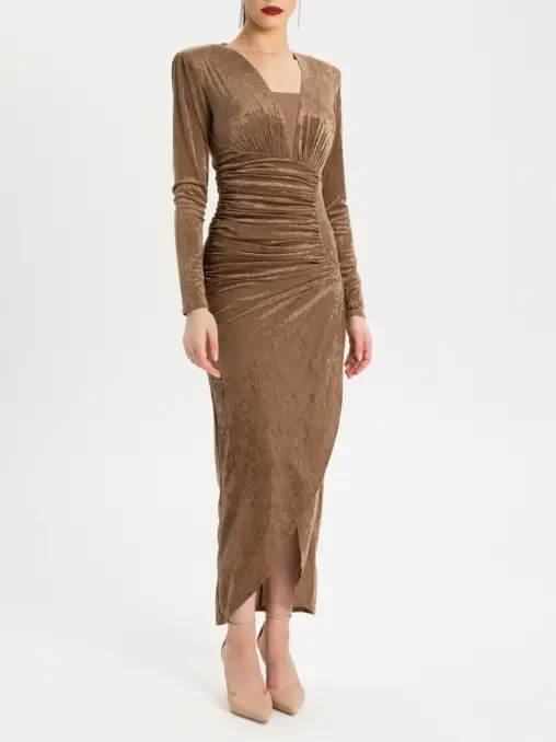 Платье однотонное EMILIA DELL'ORO