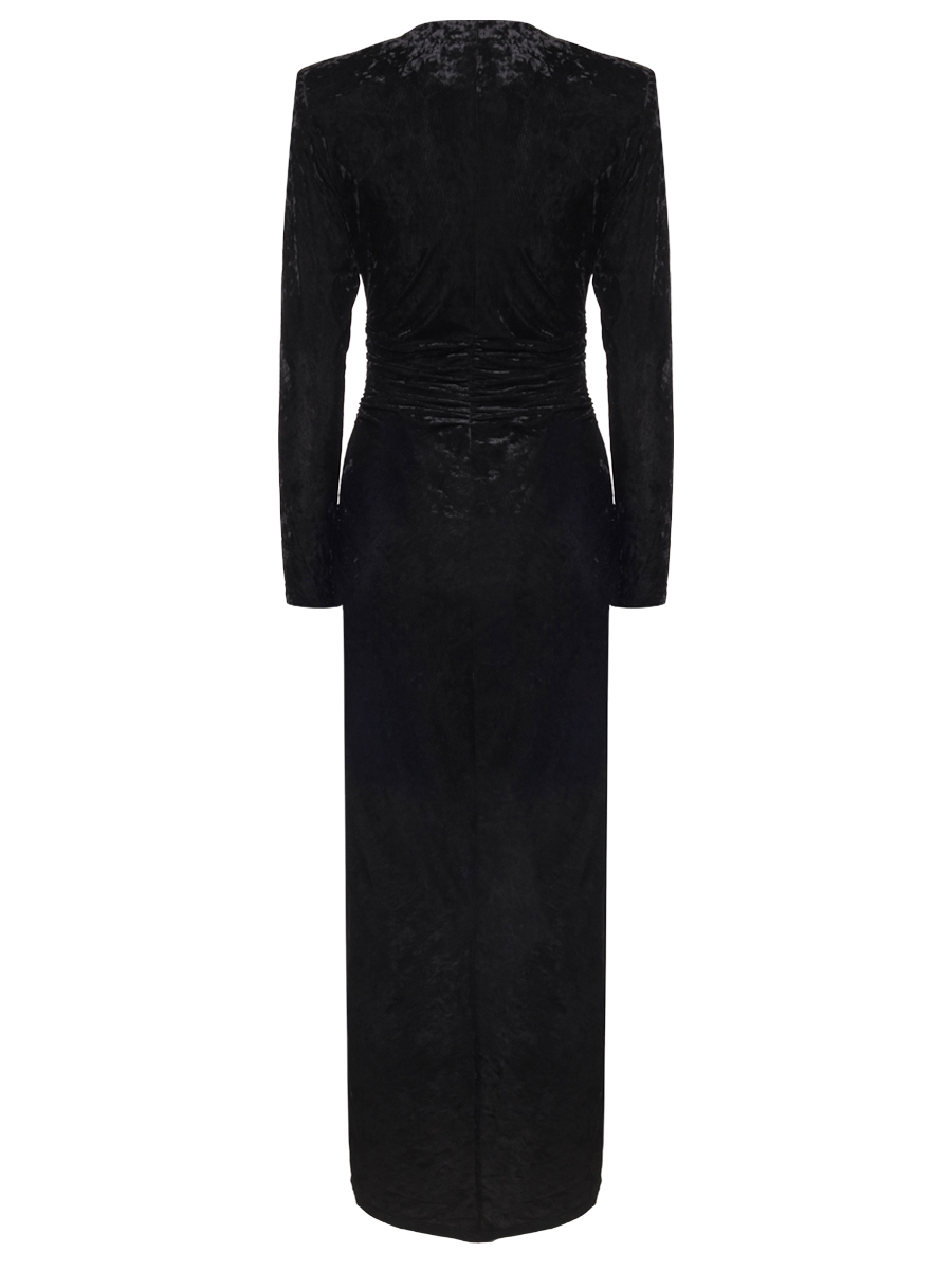 Платье однотонное