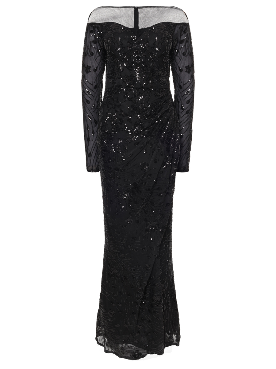 Платье с пайетками