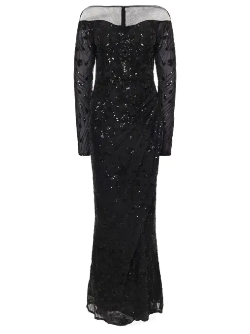 Платье с пайетками EMILIA DELL'ORO