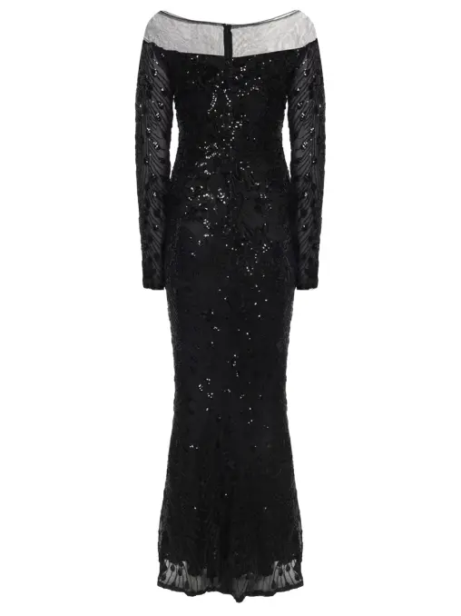 Платье с пайетками EMILIA DELL'ORO