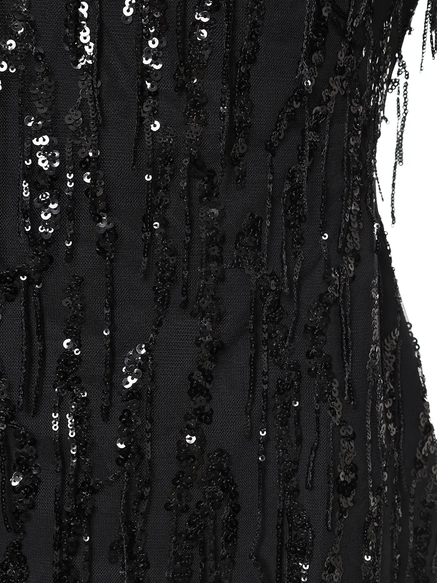 Платье с пайетками