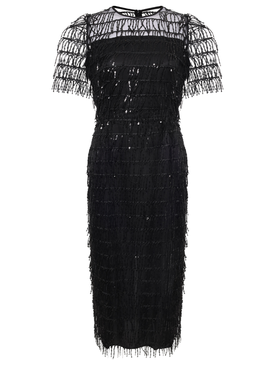 Платье с пайетками