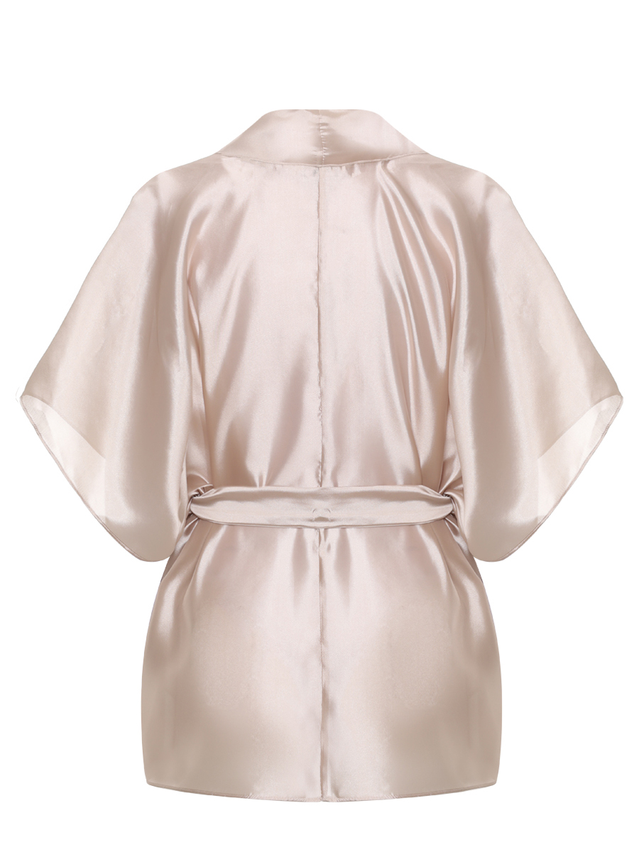 Блуза однотонная