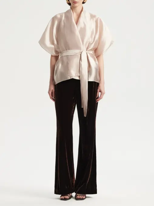 Блуза однотонная EMILIA DELL'ORO