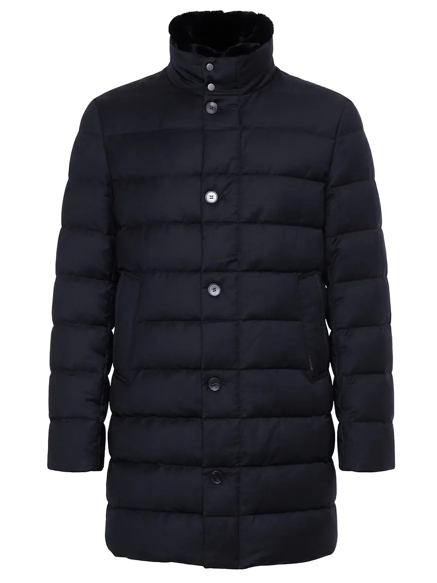 Пуховик стеганый