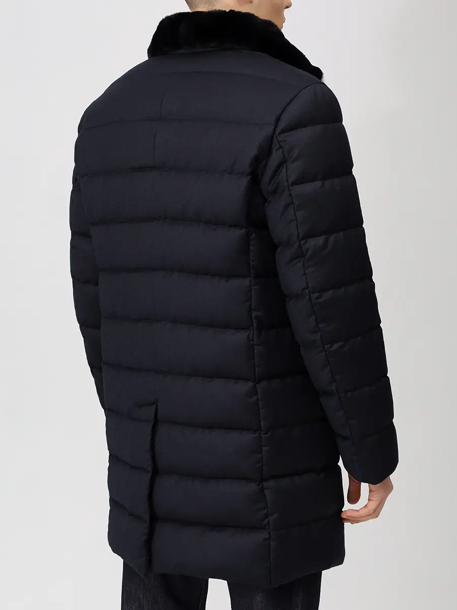 Пуховик стеганый