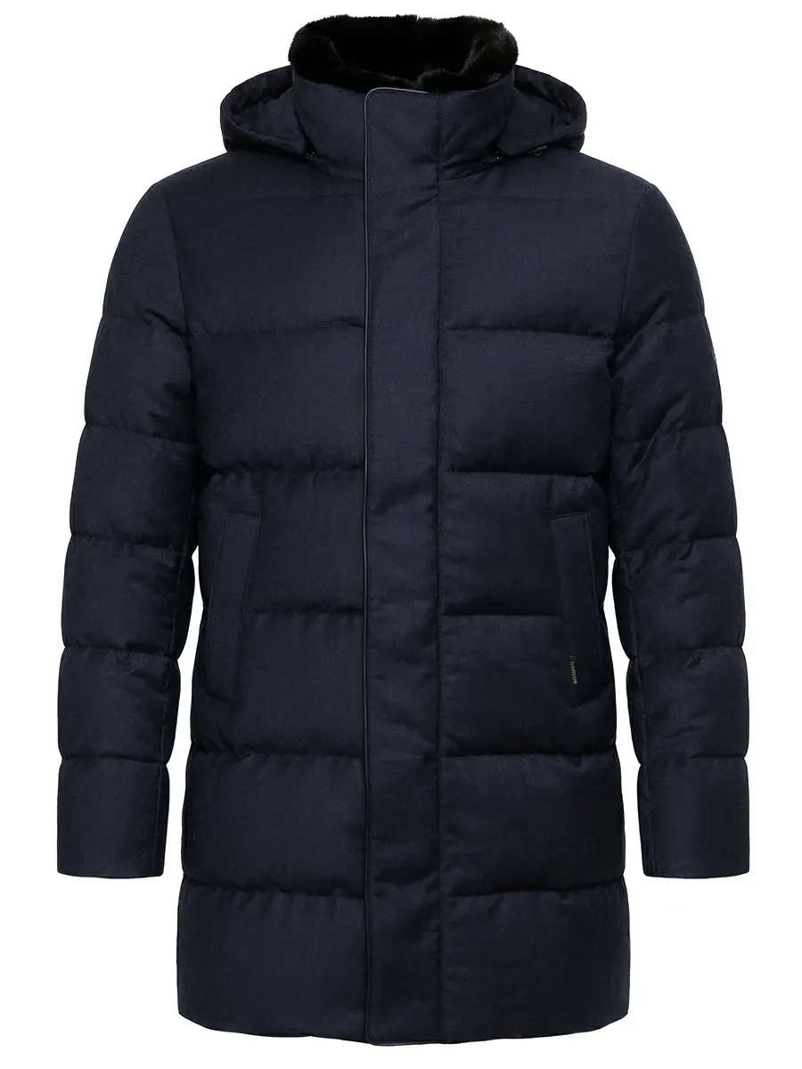 Пуховик стеганый