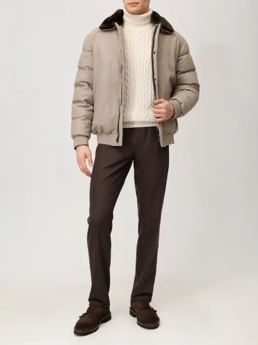 Пуховик шерстяной BAURELI R