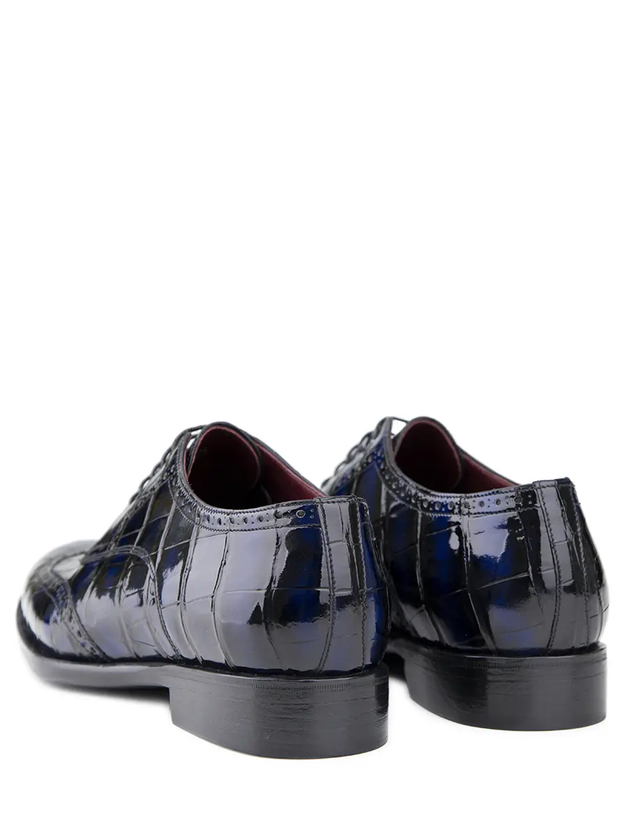 Дерби из кожи крокодила