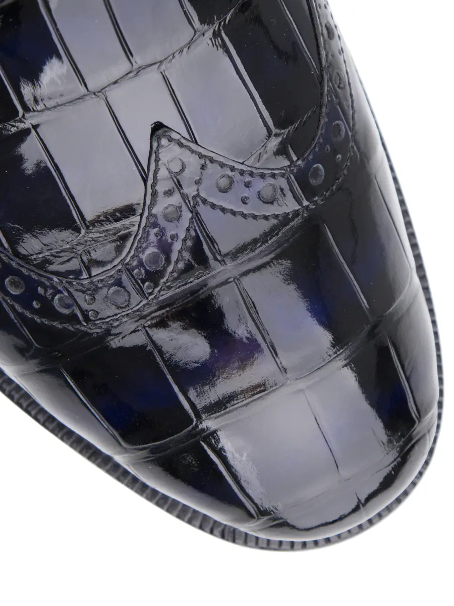 Дерби из кожи крокодила