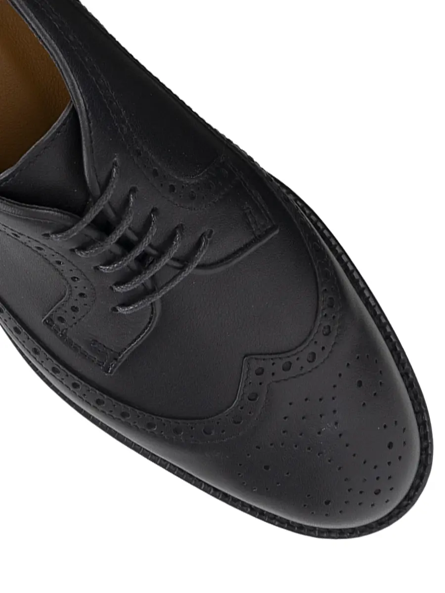 Оксфорды кожаные