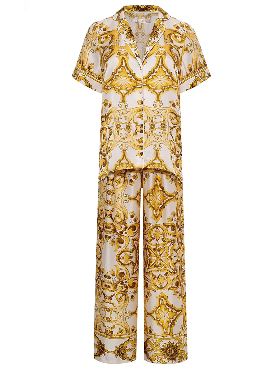 Костюм из шелка и вискозы Dolce