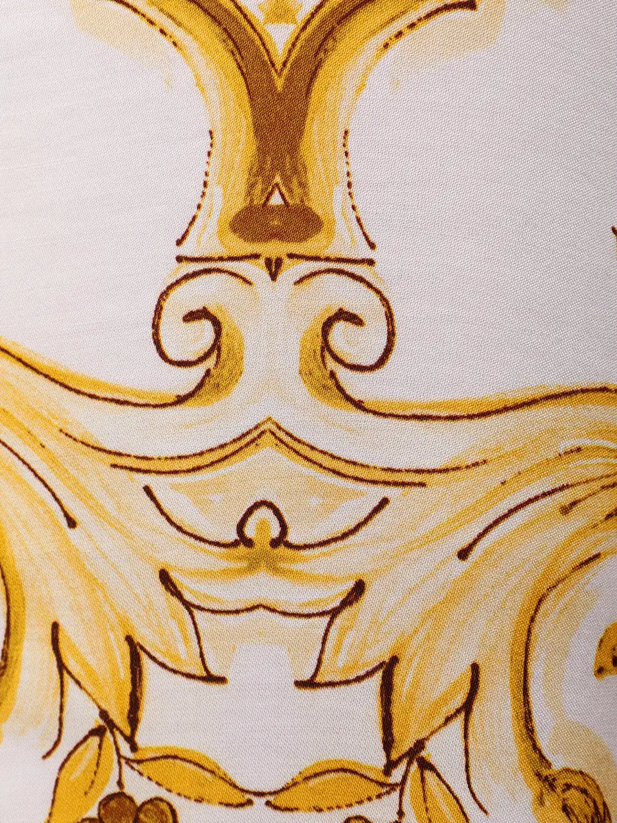 Костюм из шелка и вискозы Dolce