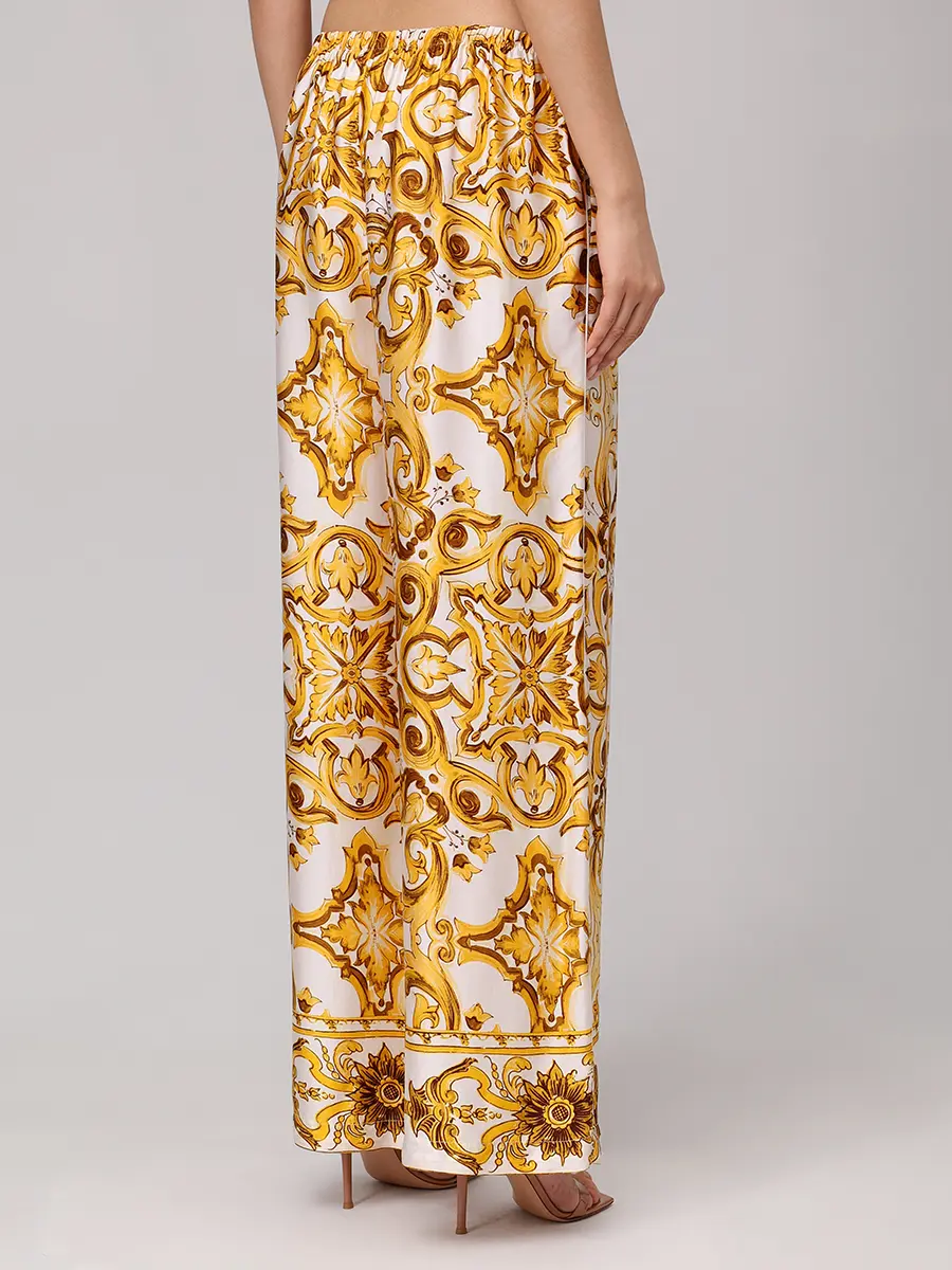 Костюм из шелка и вискозы Dolce